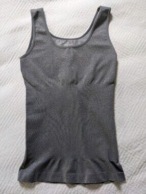 Skinny Girl Women’s Size L Grey Smoothers And Shapers Tank Top